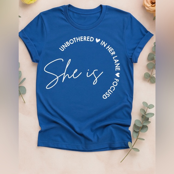 Tops - ✨ She Is Unbothered • In Her Lane • Temp Price Drop get yours today